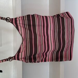 Womens Tropical Escape Tankini Top